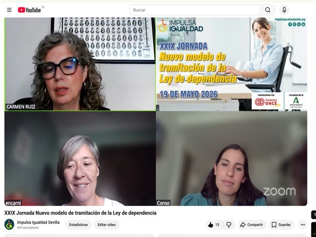 XXIX Jornada “Nuevo modelo de tramitación de la Ley de Dependencia”