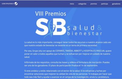 VIII Premios Salud y Bienestar 2026 - Grupo Joly