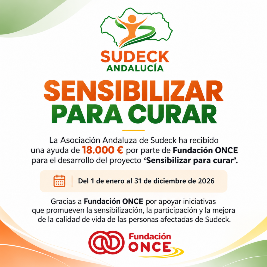 Fundación ONCE concede ayuda a Sudeck Andalucía